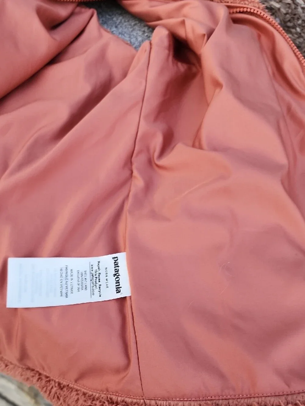 Patagonia Los Gatos Fleece Vest In Century Pink size L